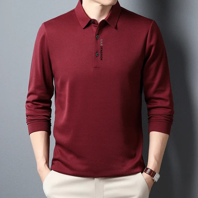 GNR | Stijlvol poloshirt met lange mouwen