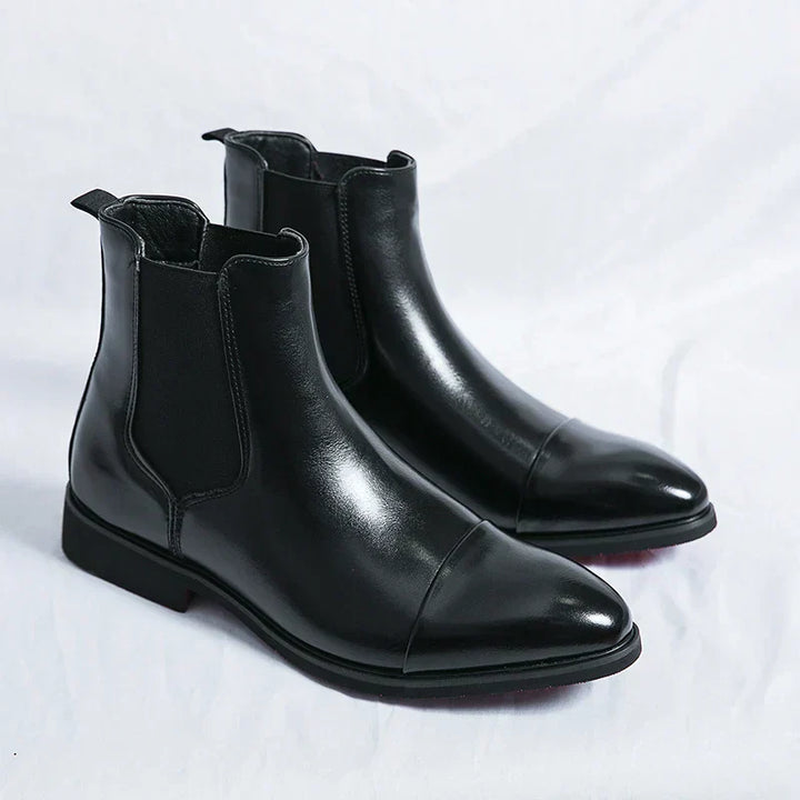 Levi | Elegante leren Chelsea-laarzen