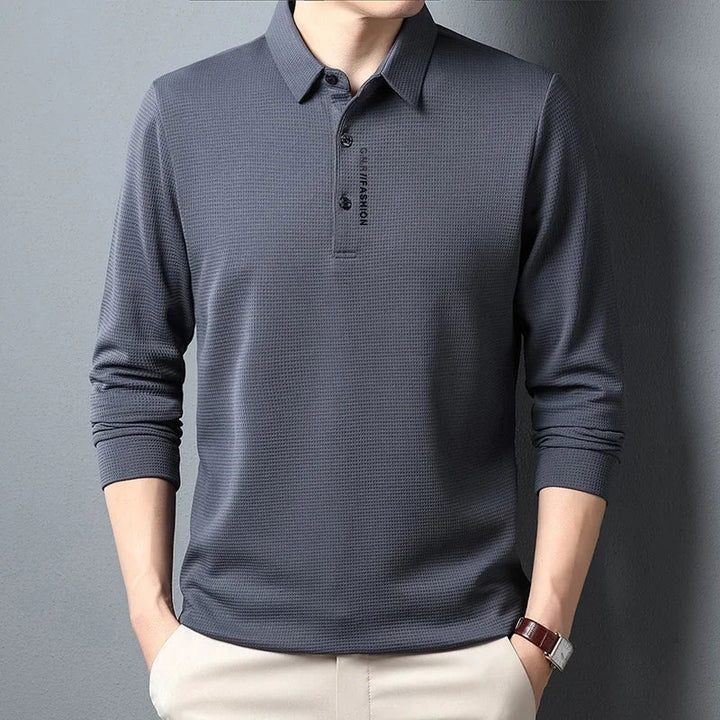 GNR | Stijlvol poloshirt met lange mouwen