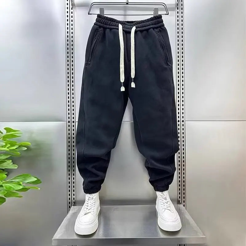 Joshua | Fluwelen sportbroek