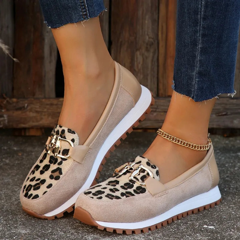 Kate | Stijlvolle schoenen met luipaardprint