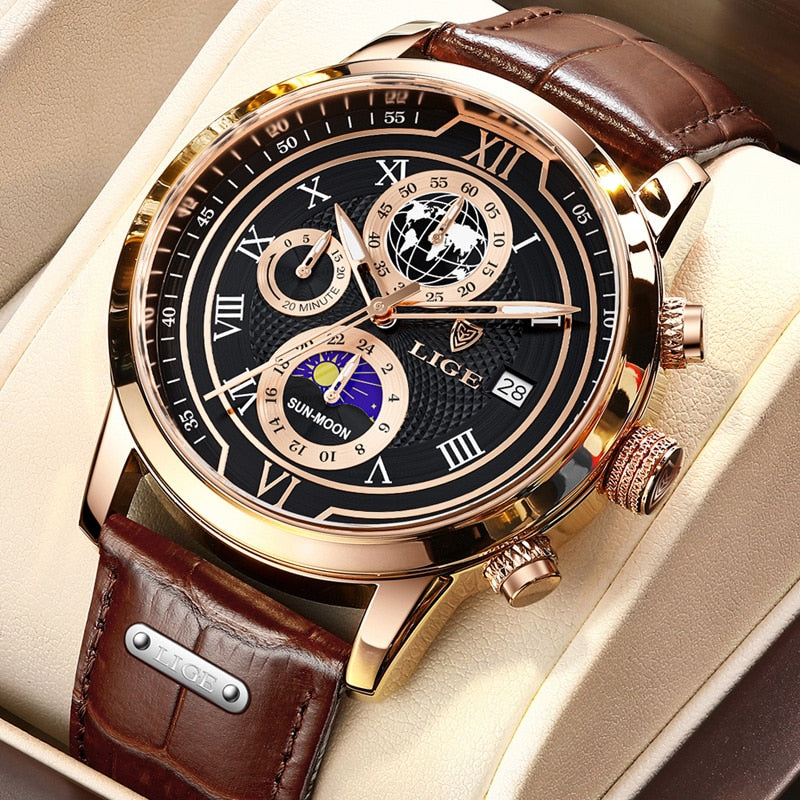 Elias | Luxe chronograaf