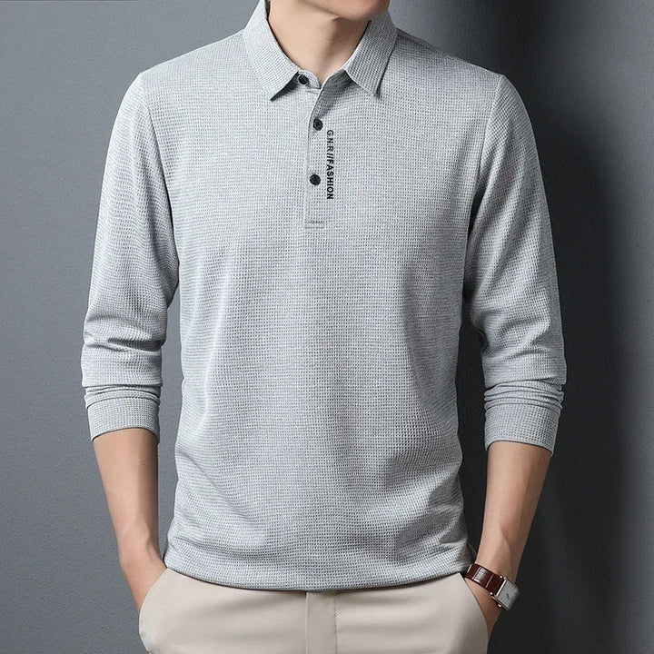 GNR | Stijlvol poloshirt met lange mouwen