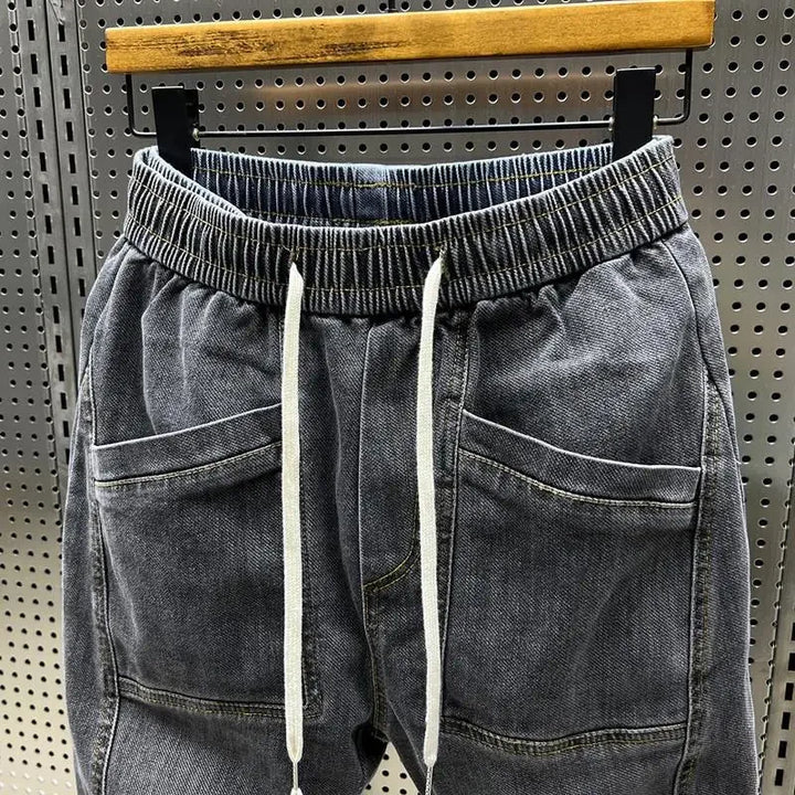 Julian | Denim joggingbroek