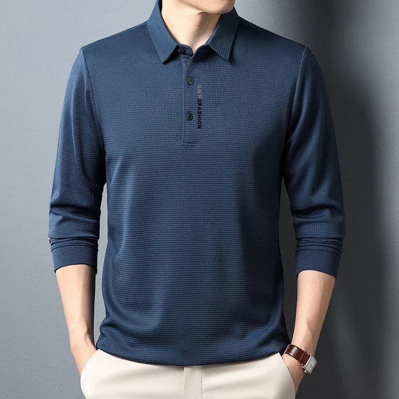GNR | Stijlvol poloshirt met lange mouwen