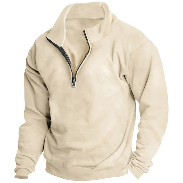 Xander | Casual trui met rits