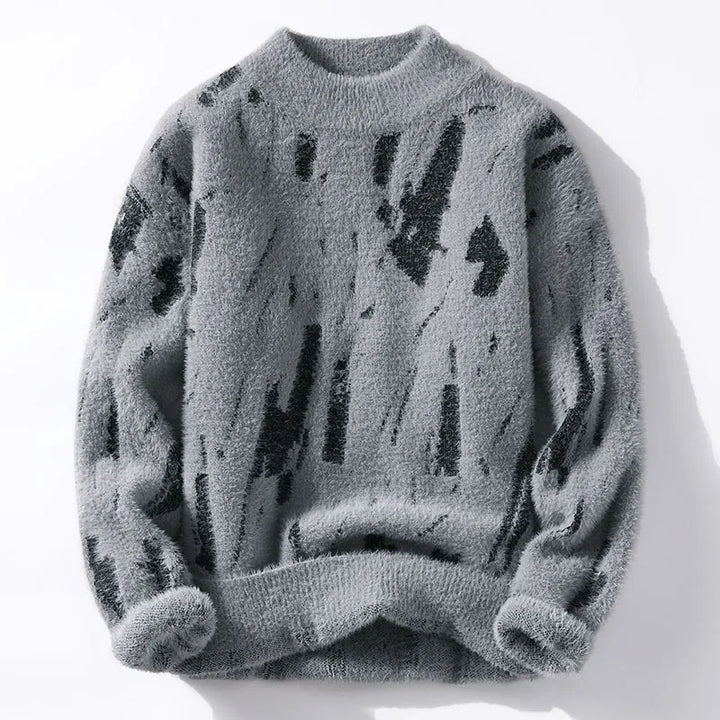 Raf | Zachte trui met artistieke print