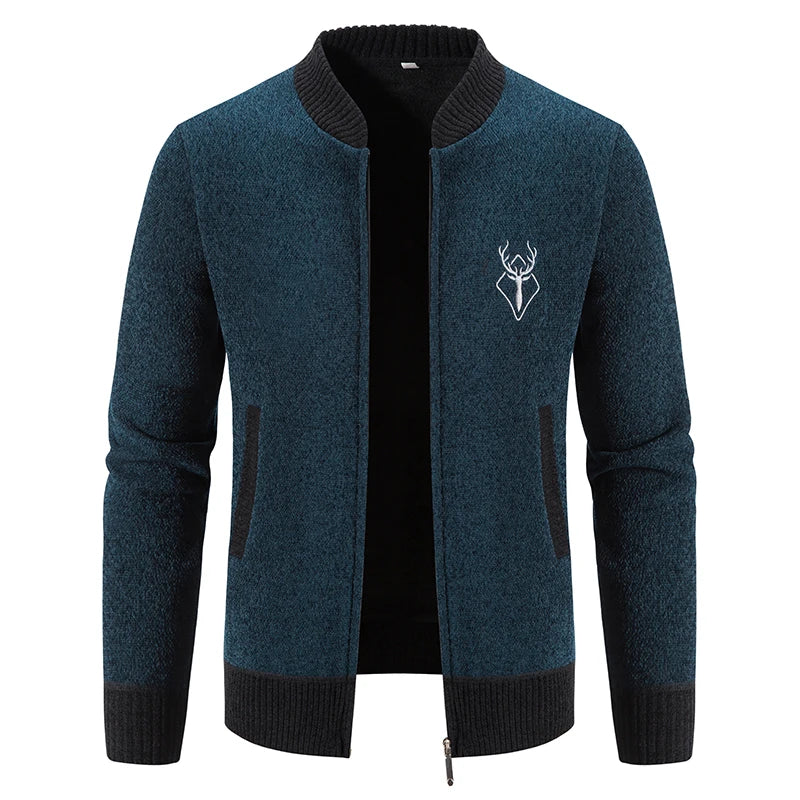 Magnus | warm vest met rits