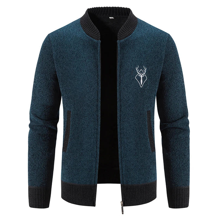 Magnus | warm vest met rits