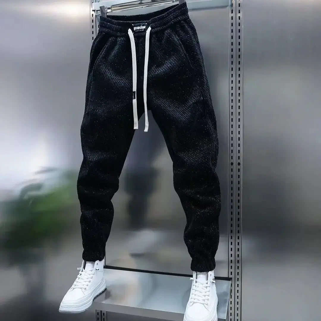 Wilson | Casual gedessineerde broek