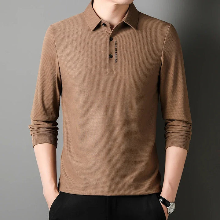 GNR | Stijlvol poloshirt met lange mouwen