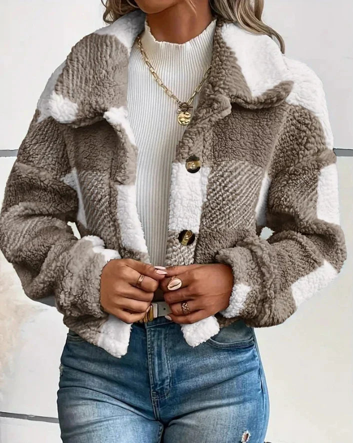 Reese | Trendy jas met zachte stof