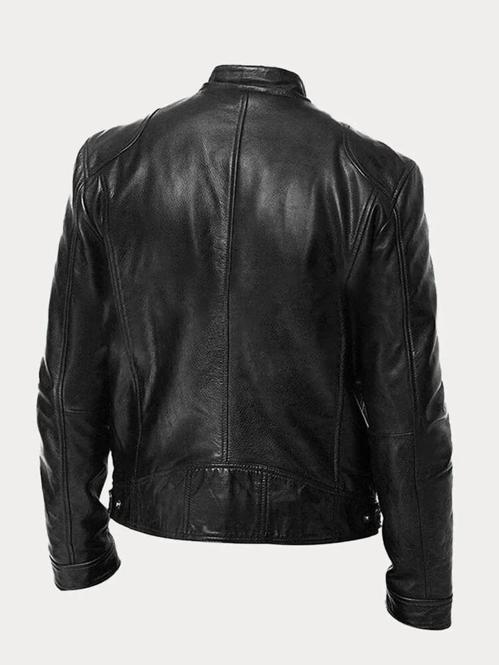 Bram | Stijlvol Leren Motorjack (1+2 GRATIS)