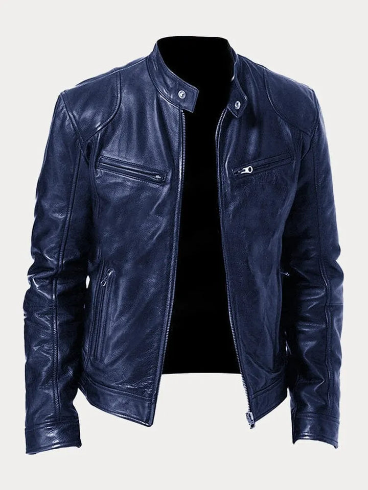 Bram | Stijlvol Leren Motorjack (1+2 GRATIS)