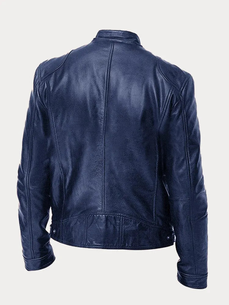 Bram | Stijlvol Leren Motorjack (1+2 GRATIS)