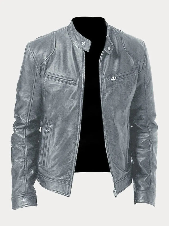 Bram | Stijlvol Leren Motorjack (1+2 GRATIS)