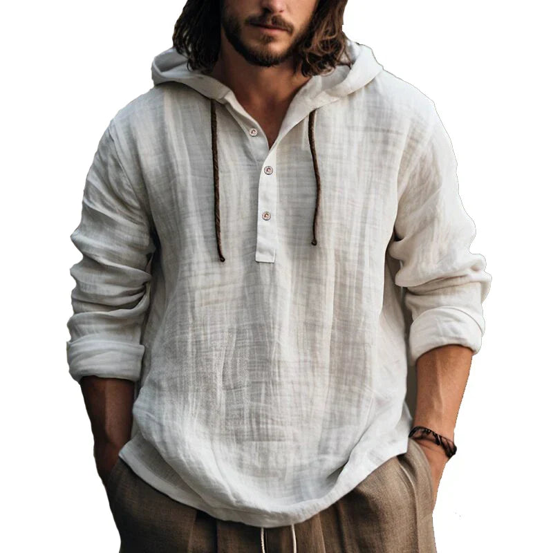 Sean | Ademende boho hoodie