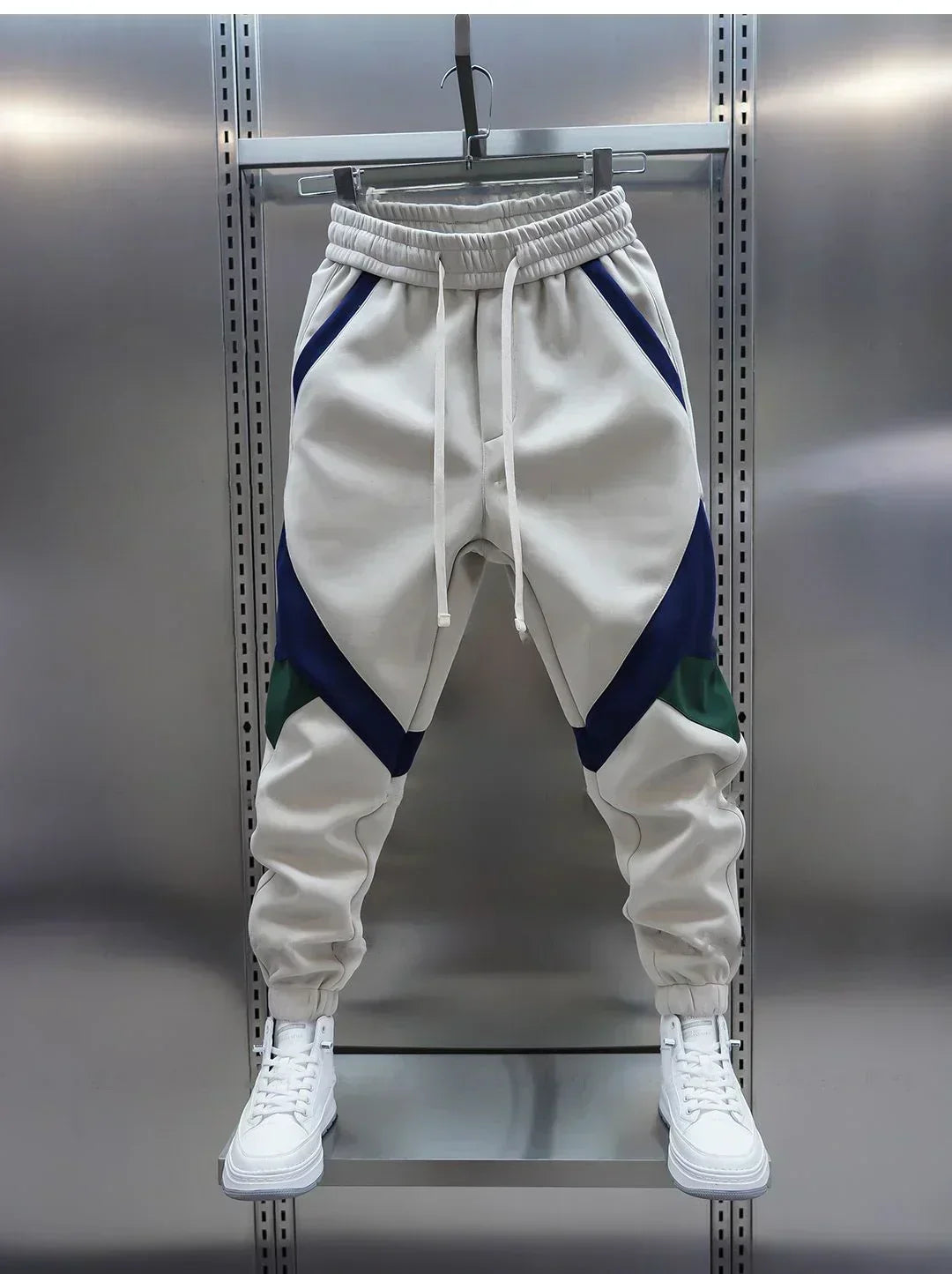 Jim | Casual geruite broek
