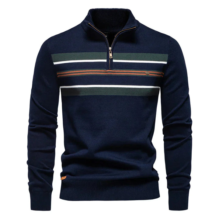 Vernon | Klassieke Zip-up trui