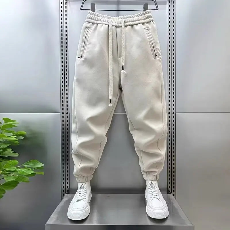 Joshua | Fluwelen sportbroek