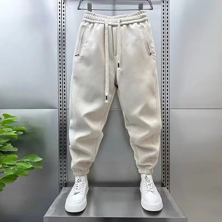 Joshua | Fluwelen sportbroek