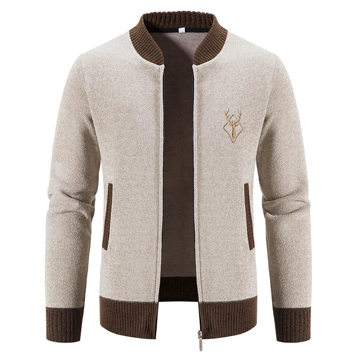 Magnus | warm vest met rits