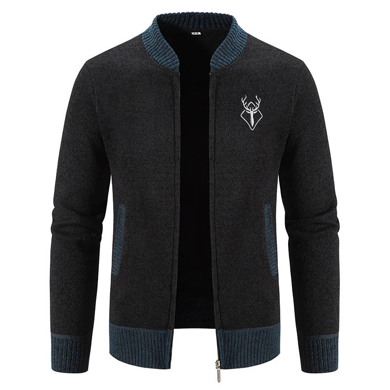Magnus | warm vest met rits