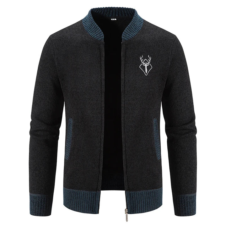 Magnus | warm vest met rits