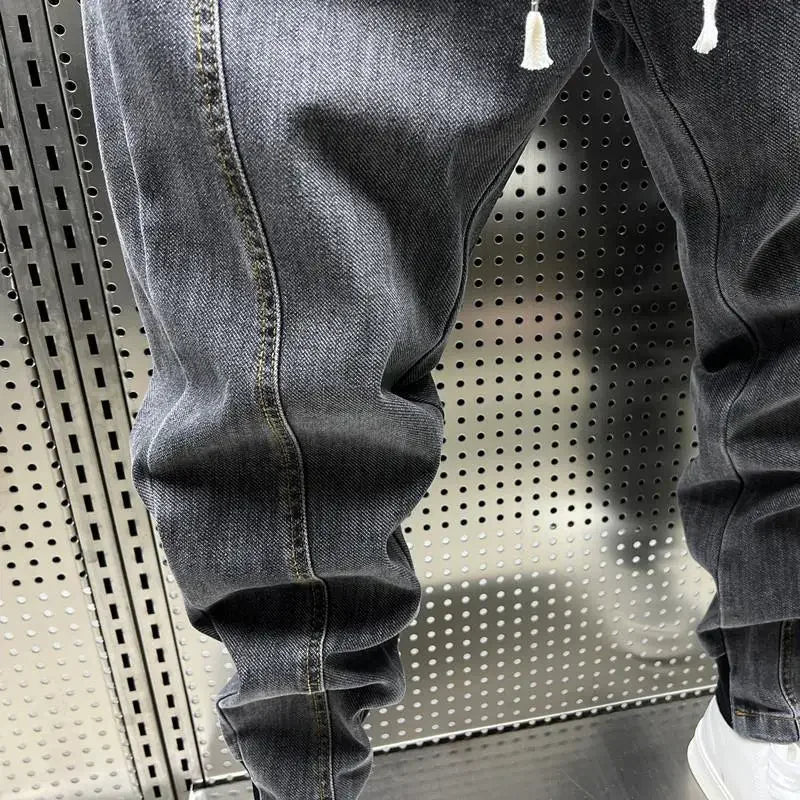 Julian | Denim joggingbroek