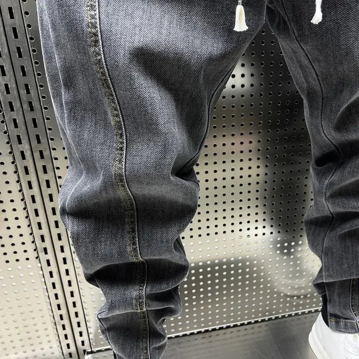 Julian | Denim joggingbroek