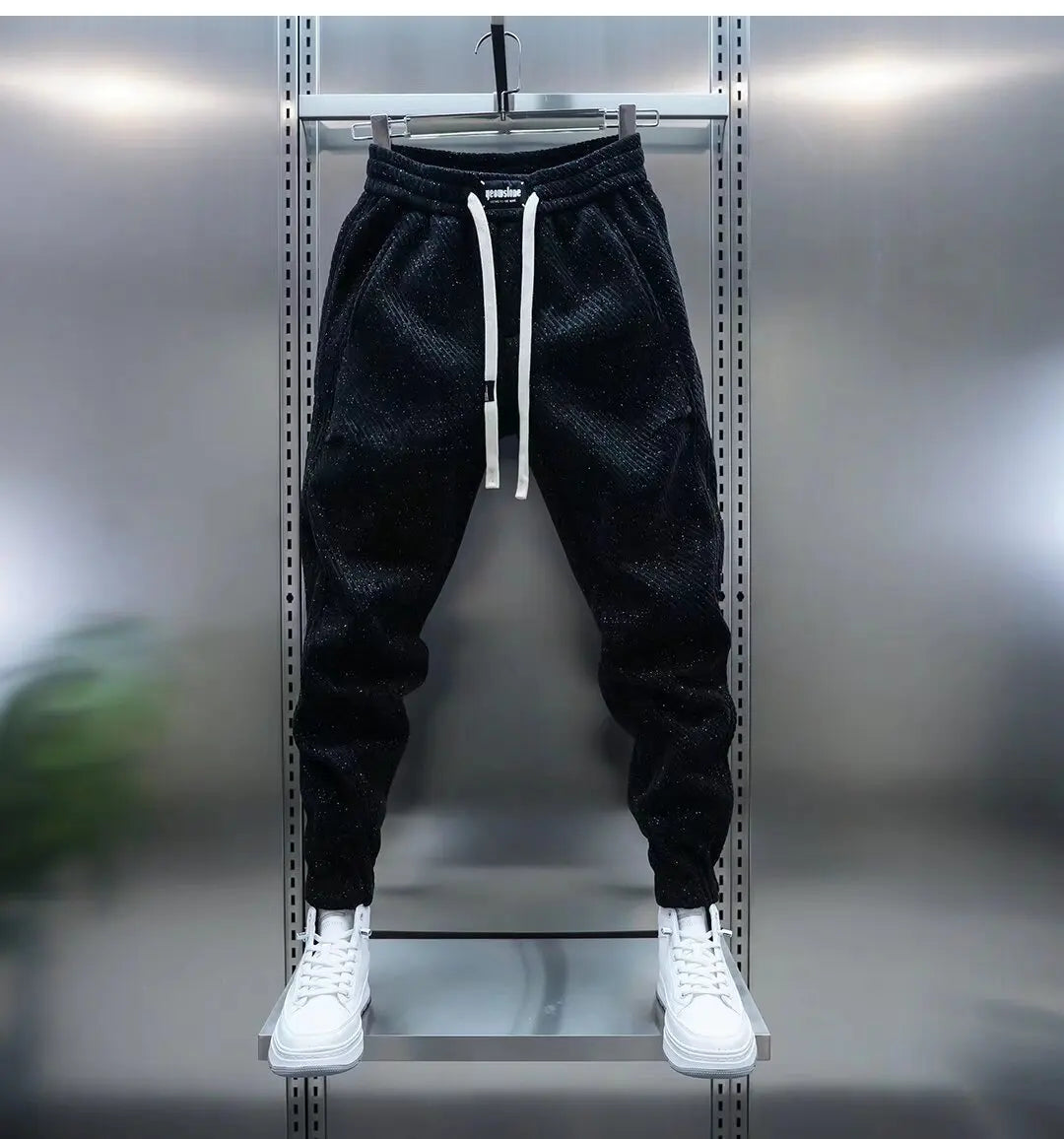 Wilson | Casual gedessineerde broek