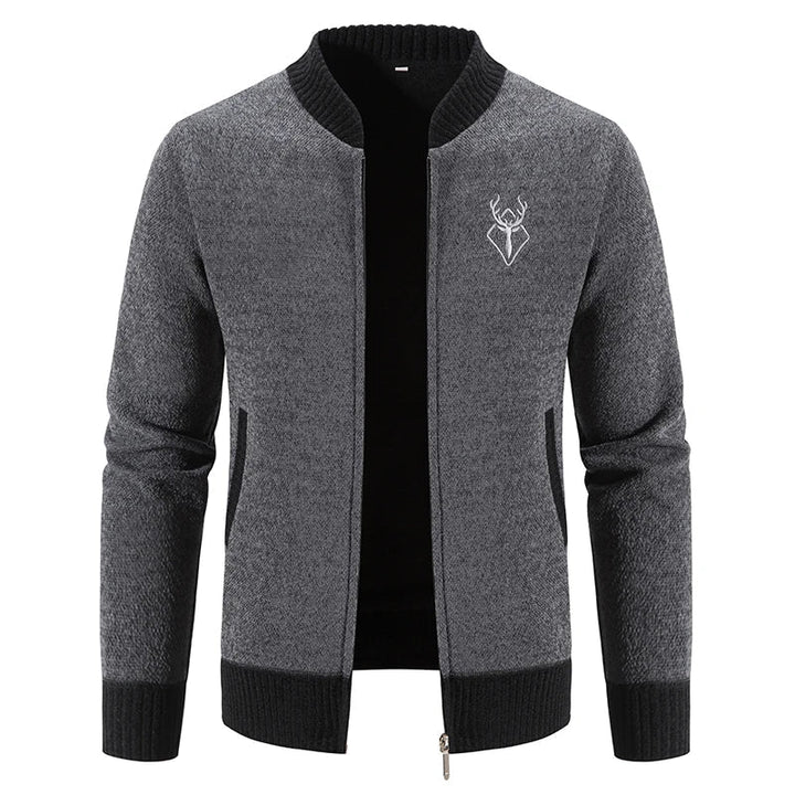 Magnus | warm vest met rits