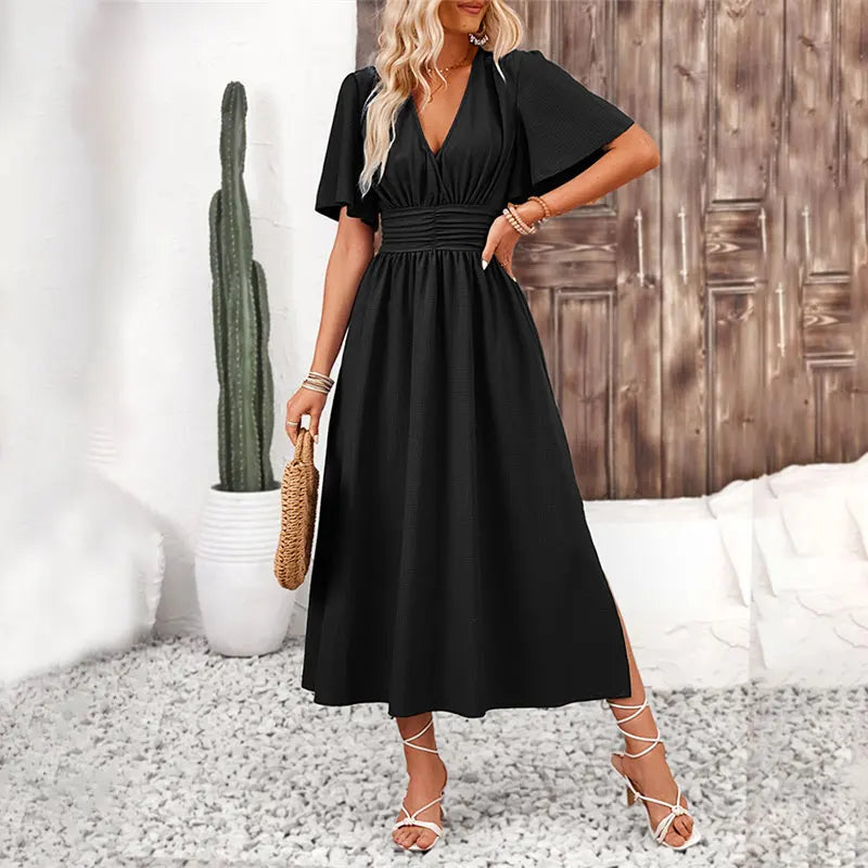 Kim | Elegante en geraffineerde midi-jurk