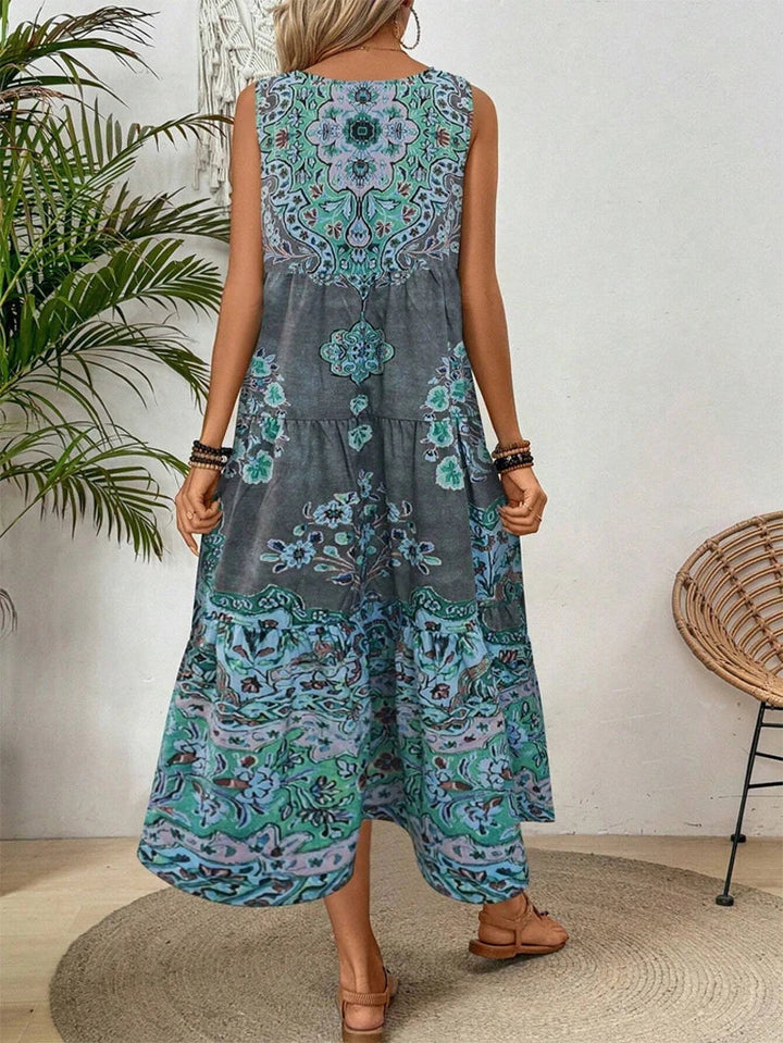 Sierra | Zomerse maxi-jurk met boho charme
