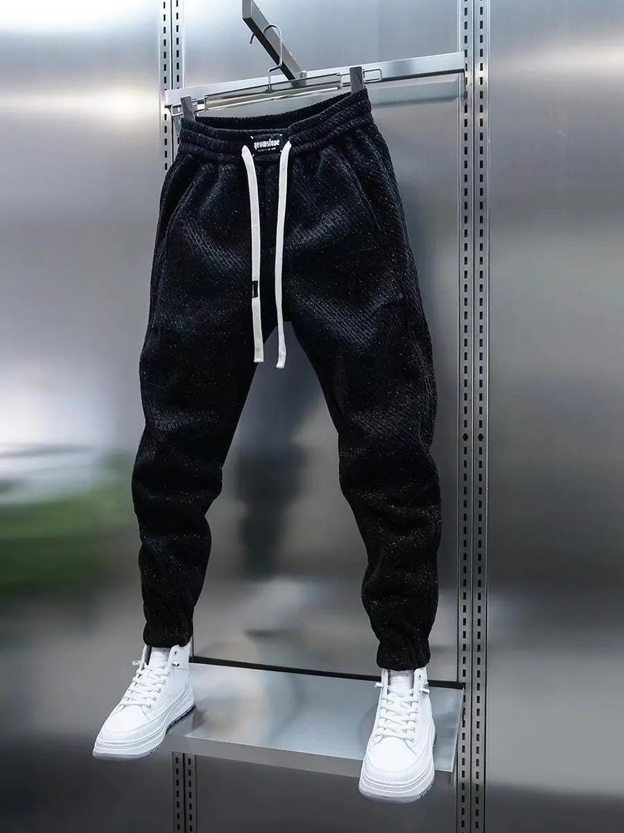 Wilson | Casual gedessineerde broek