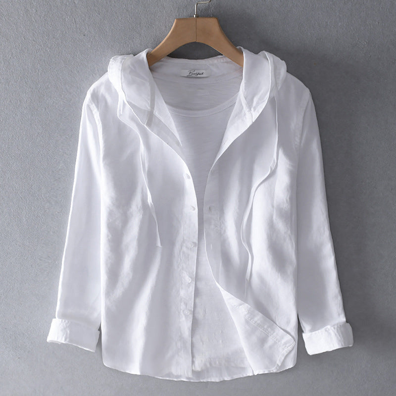 Nona | Luchtige blouse met capuchon