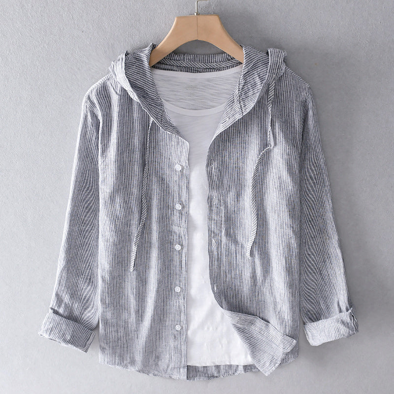 Nona | Luchtige blouse met capuchon