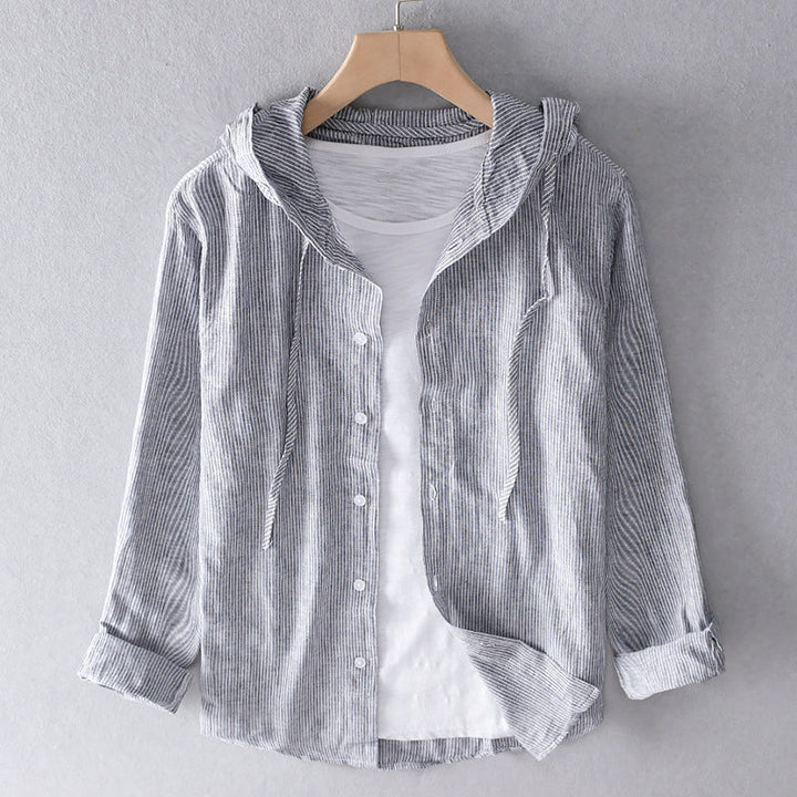 Nona | Luchtige blouse met capuchon