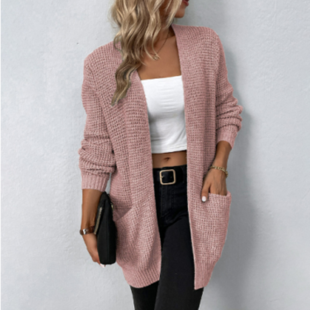 Rona | Lange Mouwen Gebreide Vest