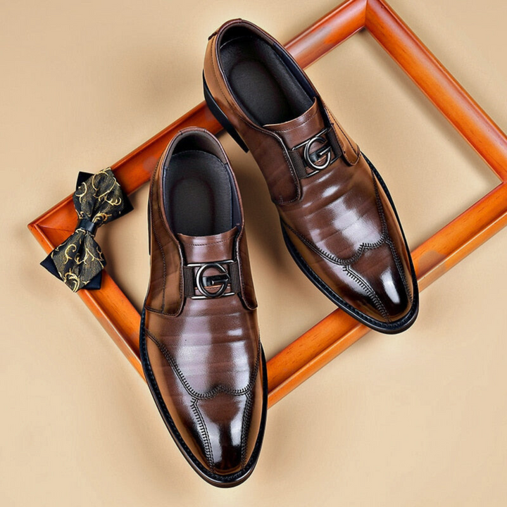 Gerald | Handgemaakte leren herenschoenen