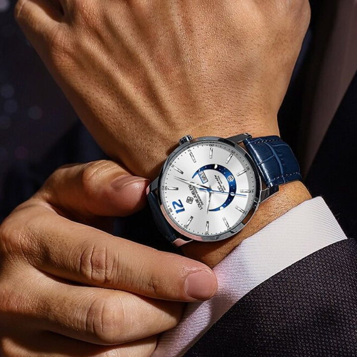 Atticus | Elegant maanfase horloge