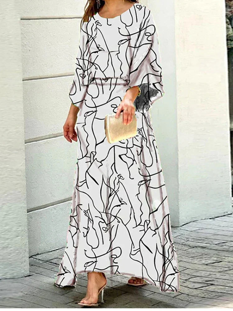 Sigrid | Elegante maxi jurk