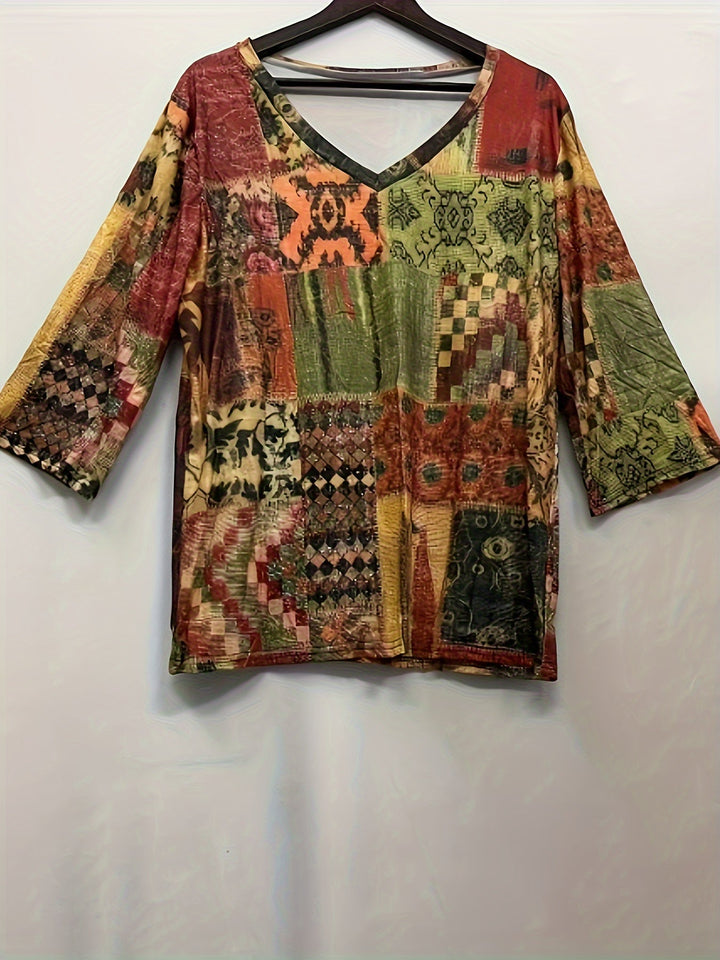 Kleurrijke Zomerblouse
