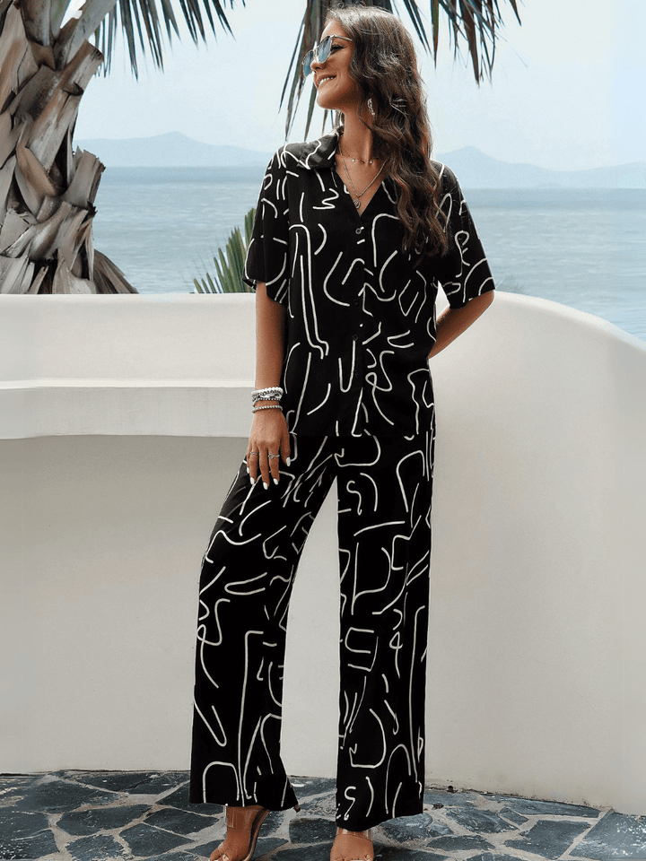 Jasmina | Luchtige elegante set