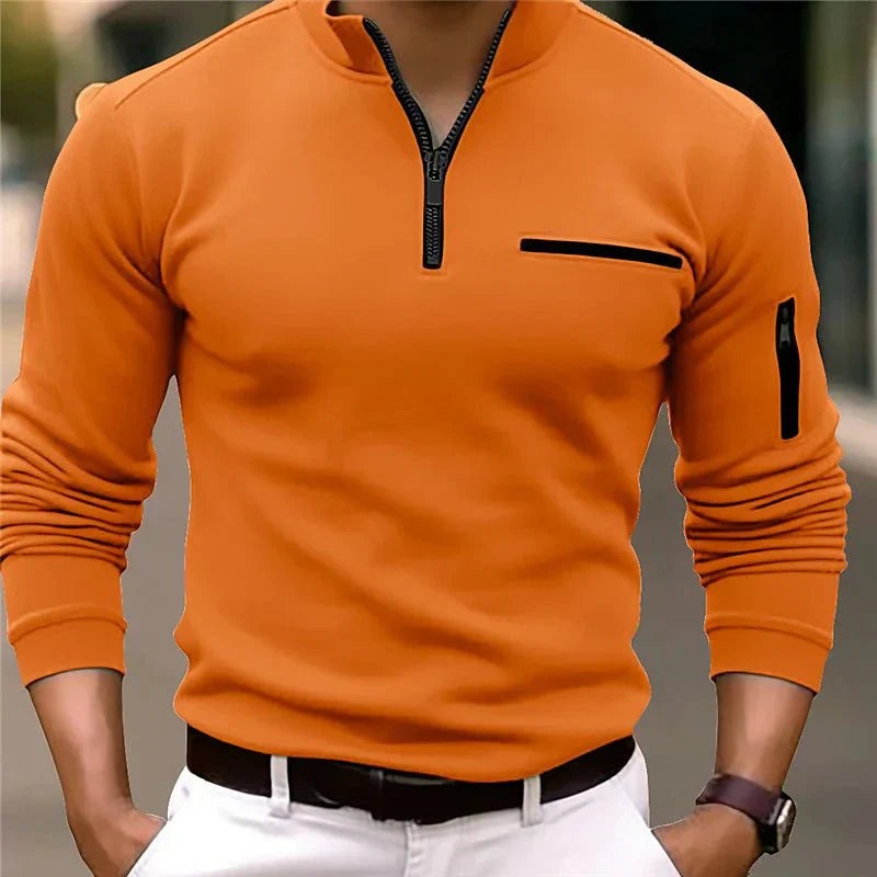 Darren | Long sleeve polo