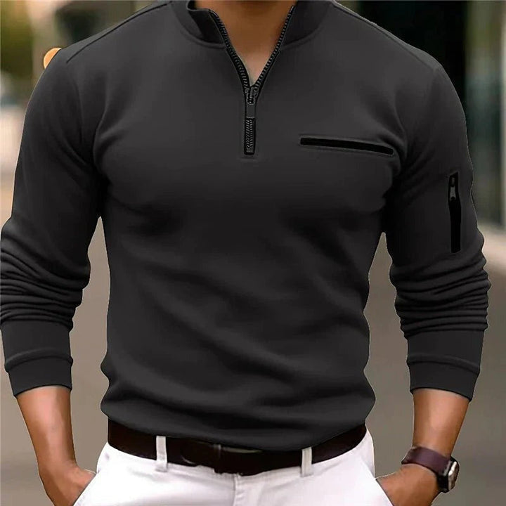 Darren | Long sleeve polo