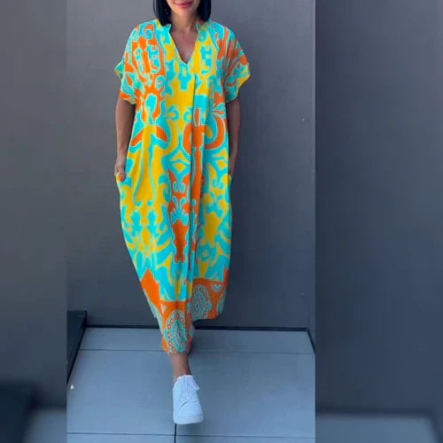 Jenna | Elegante bloemenjurk