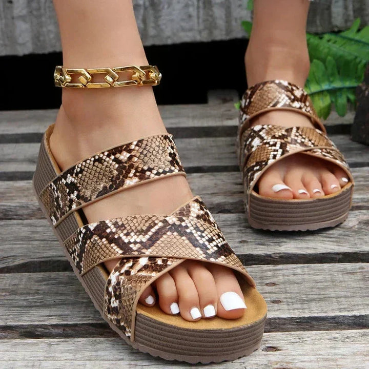 Olive | Orthopedische sandalen